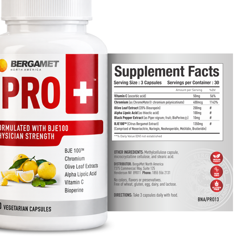 BergaMet PRO+ Citrus Bergamot SuperFruit™