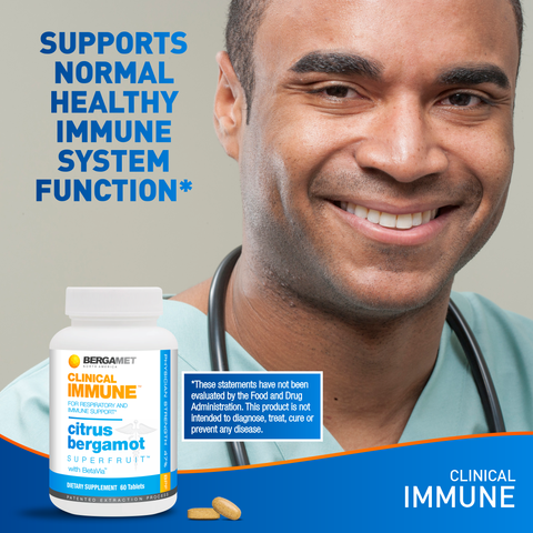 BergaMet Clinical IMMUNE™ - Citrus Bergamot SuperFruit™ - BergaMetNA