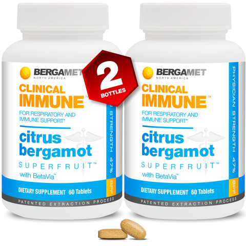 BergaMet Clinical IMMUNE™ - Citrus Bergamot SuperFruit™ - BergaMetNA